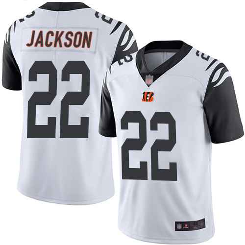 Cincinnati Bengals Limited White Men William Jackson Jersey NFL Footballl #22 Rush Vapor Untouchable